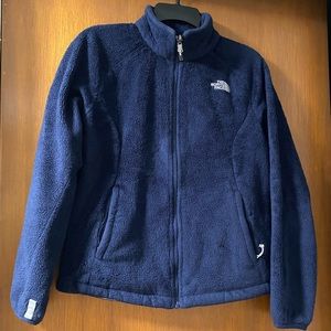 Women’s The North Face Navy Blue Sherpa Jacket, Sz S
